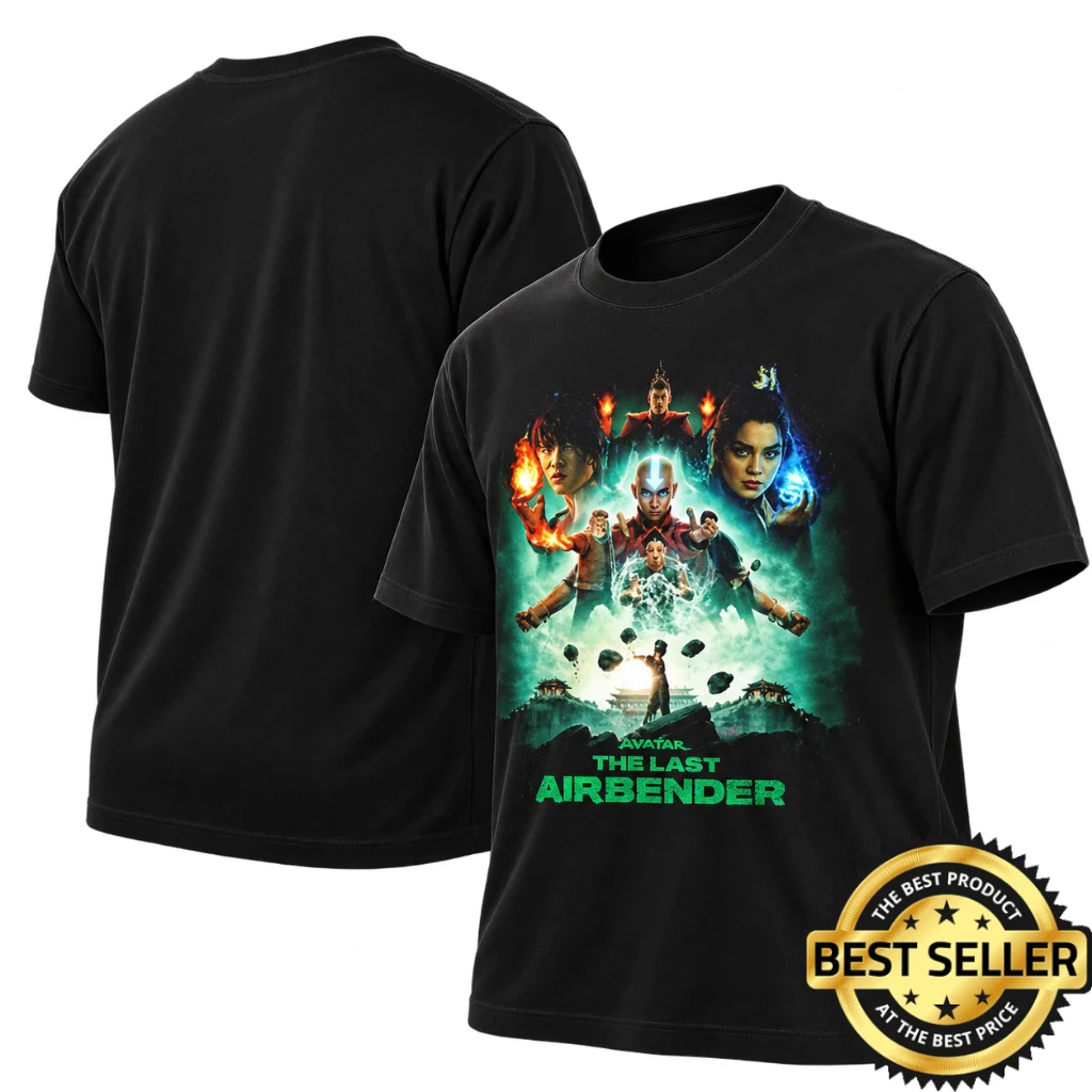 Avatar The Last Airbender Season 2 Netflix Poster Unisex T-Shirt