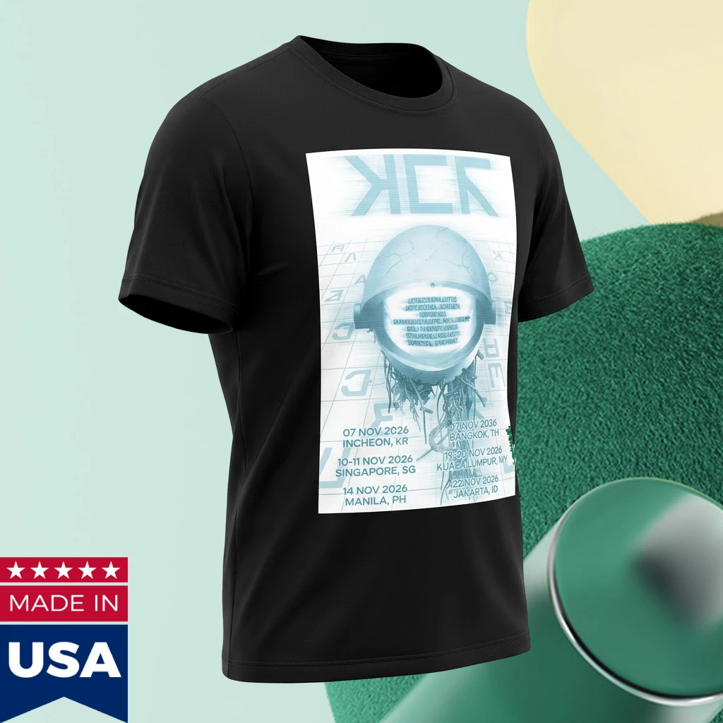 My Chemical Romance November 2026 Tour Poster T-Shirt