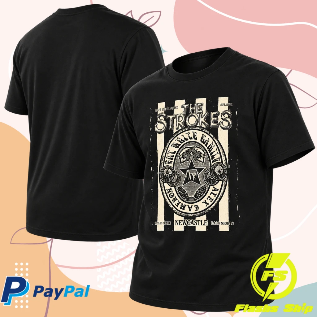 The Strokes Utilita Arena Newcastle Event T-Shirt 2026